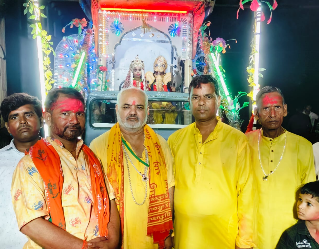 Glimpses of Ganesh Yatra in Madanpur