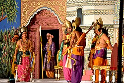 Picture depicting staging of Ramleela 1