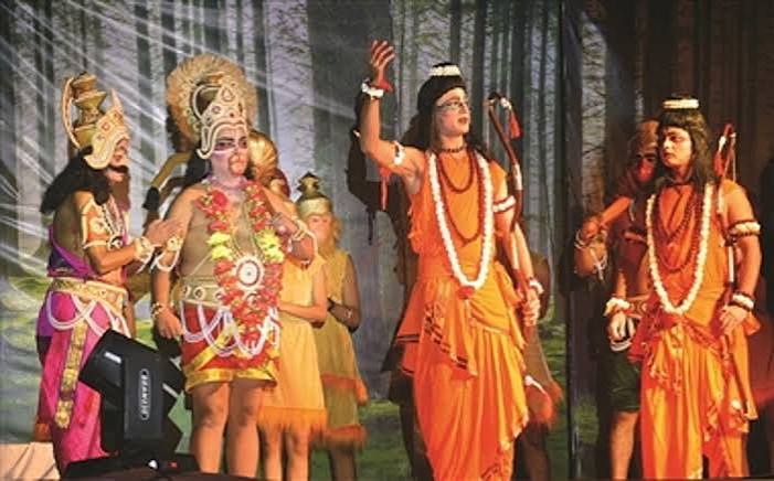 Picture depicting staging of Ramleela 2